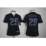 nike women nfl jerseys dallas cowboys #29 murray black[nike impact limited]