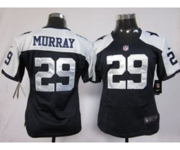 nike women nfl jerseys dallas cowboys #29 murray blue thankgivings[nike]