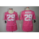 nike women nfl jerseys dallas cowboys #29 murray pink[breast cancer awareness]