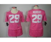 nike women nfl jerseys dallas cowboys #29 murray pink[breast cancer awareness]