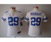 nike women nfl jerseys dallas cowboys #29 murray white[nike limited]