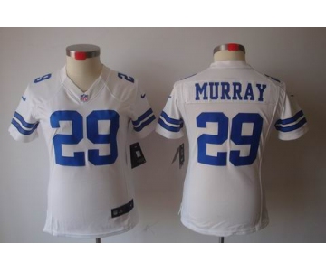 nike women nfl jerseys dallas cowboys #29 murray white[nike limited]