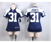 nike women nfl jerseys dallas cowboys #31 jones blue[nike thankgivings]