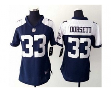 nike women nfl jerseys dallas cowboys #33 dorsett blue[nike thankgivings]