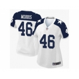 nike women nfl jerseys dallas cowboys #46 alfred morris white[nike thankgivings]