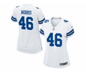 nike women nfl jerseys dallas cowboys #46 alfred morris white[nike]