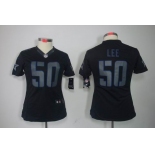 nike women nfl jerseys dallas cowboys #50 lee black[nike impact limited]