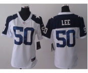 nike women nfl jerseys dallas cowboys #50 lee white[nike throwback]