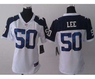 nike women nfl jerseys dallas cowboys #50 lee white[nike throwback]