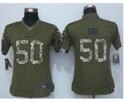 nike women nfl jerseys dallas cowboys #50 sean lee army green[nike Limited Salute To Service]