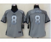 nike women nfl jerseys dallas cowboys #8 aikman grey[Elite drift fashion]