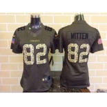 nike women nfl jerseys dallas cowboys #82 witten army green[nike Limited Salute To Service]