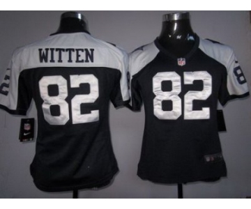 nike women nfl jerseys dallas cowboys #82 witten blue thankgivings[nike]