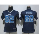 nike women nfl jerseys dallas cowboys #82 witten blue[Strobe Limited]