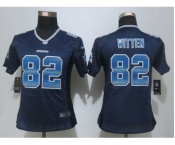 nike women nfl jerseys dallas cowboys #82 witten blue[Strobe Limited]