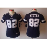 nike women nfl jerseys dallas cowboys #82 witten blue[nike limited]