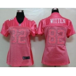 nike women nfl jerseys dallas cowboys #82 witten pink[2012 new]