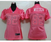 nike women nfl jerseys dallas cowboys #82 witten pink[2012 new]