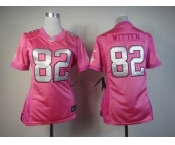 nike women nfl jerseys dallas cowboys #82 witten pink[nike love's]