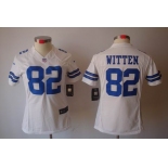 nike women nfl jerseys dallas cowboys #82 witten white[nike limited]