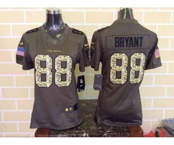 nike women nfl jerseys dallas cowboys #88 bryant army green[nike Limited Salute To Service][bryant]