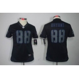 nike women nfl jerseys dallas cowboys #88 bryant black[nike impact limited]