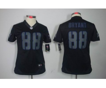 nike women nfl jerseys dallas cowboys #88 bryant black[nike impact limited]