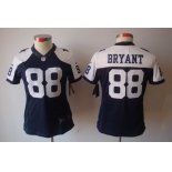 nike women nfl jerseys dallas cowboys #88 bryant blue[nike limited throwback]