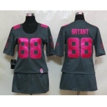 nike women nfl jerseys dallas cowboys #88 bryant dk.grey[breast cancer awareness]