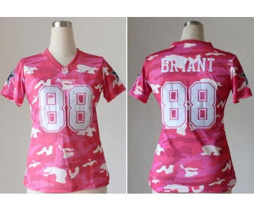 nike women nfl jerseys dallas cowboys #88 bryant pink[fashion camo]