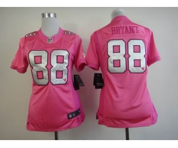 nike women nfl jerseys dallas cowboys #88 bryant pink[nike love's]