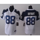 nike women nfl jerseys dallas cowboys #88 bryant white thankgivings[nike]