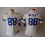 nike women nfl jerseys dallas cowboys #88 bryant white[nike limited]