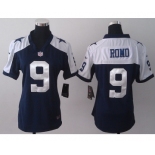 nike women nfl jerseys dallas cowboys #9 romo white thankgivings[nike]