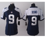 nike women nfl jerseys dallas cowboys #9 romo white thankgivings[nike]