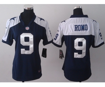 nike women nfl jerseys dallas cowboys #9 romo white thankgivings[nike]