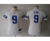 nike women nfl jerseys dallas cowboys #9 romo  white[nike]