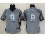 nike women nfl jerseys dallas cowboys #9 tony romo grey[Elite drift fashion]