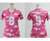 nike women nfl jerseys dallas cowboys #9 tony romo pink[fashion camo]