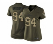 nike women nfl jerseys dallas cowboys #94 gregory army green[nike Limited Salute To Service][gregory]