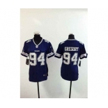 nike women nfl jerseys dallas cowboys #94 gregory blue[nike][gregory]