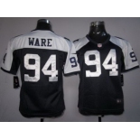 nike women nfl jerseys dallas cowboys #94 ware blue thankgivings[nike]