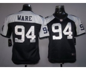 nike women nfl jerseys dallas cowboys #94 ware blue thankgivings[nike]