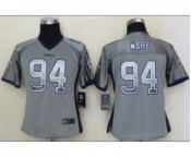 nike women nfl jerseys dallas cowboys #94 ware grey[Elite drift fashion]