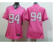 nike women nfl jerseys dallas cowboys #94 ware pink[2012 nike love]