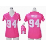 nike women nfl jerseys dallas cowboys #94 ware pink[draft him ii top]