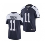 Youth Dallas Cowboys #11 Micah Parsons 2021 NFL Draft Thanksgivens Blue Vapor Limited Stitched Jersey