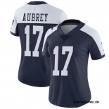 Youth Dallas Cowboys #17 Brandon Aubrey Navy Blue Throwback Alternate Vapor Untouchable Limited Player Football Jersey