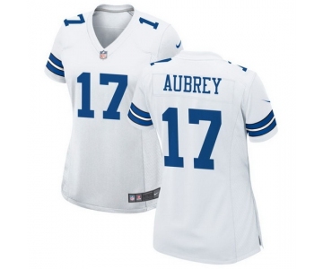 Youth Dallas Cowboys #17 Brandon Aubrey  White Vapor Untouchable Limited Stitched Jersey