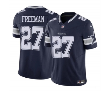 Youth Dallas Cowboys #27 Royce Freeman Navy 2023 F.U.S.E. Vapor Untouchable Limited Stitched Football Jersey